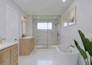 create 3d rendering bathroom design by sketchup